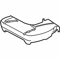 OEM Toyota Sienna Seat Cushion Pad - 71511-AE020