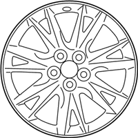 OEM 2011 Lexus HS250h Wheel, Disc - 42611-75090