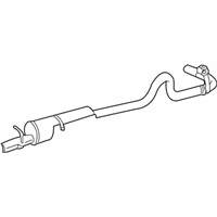 OEM Ford E-150 Econoline Club Wagon Exhaust Resonator - F4UZ5230B