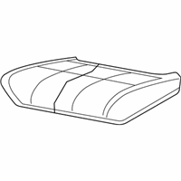 OEM 1998 Jeep Wrangler Seat Cushion Pad - RH111TJAA