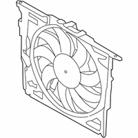 OEM 2017 BMW M6 Gran Coupe Fan Housing - 17-42-2-283-923