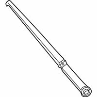 OEM 2005 BMW 330i Right Wiper Arm - 61-61-7-007-128