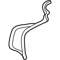 OEM 2010 Ford Explorer Hose - 1L2Z-17A605-AA