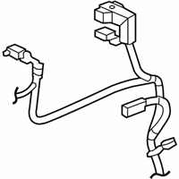 OEM 2008 Jeep Grand Cherokee Alternator And Battery Wiring - 56044142AM