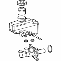 OEM 2021 Lexus LS500 Cylinder Sub-Assy, Brake Master - 47201-50360