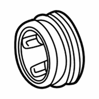 OEM 2021 Lexus LS500 PULLEY Sub-Assembly, CRA - 13408-70012
