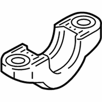 OEM 2017 BMW 540i xDrive Stabilizer Support - 31-35-6-861-472