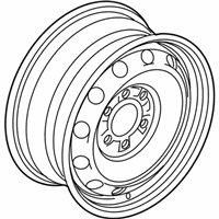 OEM 2018 Ford F-150 Wheel, Steel - HL3Z-1007-D