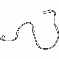 OEM BMW 740i Brake-Pad Sensor, Rear - 34-35-6-890-791