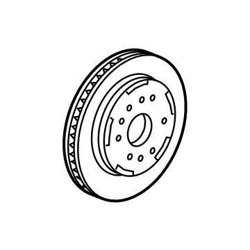 OEM GMC Yukon XL Rotor - 84582015