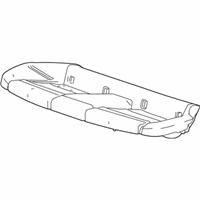 OEM Cadillac CTS Seat Cushion Pad - 84243347