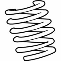 OEM 2002 Lincoln Navigator Coil Spring - 3L1Z-5310-CA