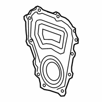 OEM Cadillac Lower Timing Cover - 12716029