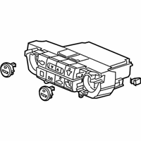 OEM Acura ILX Control Assembly, Automatic Air Conditioner (Premium Black Metallic) - 79607-TX6-A41ZA