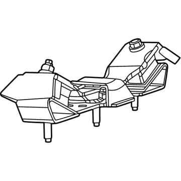 OEM 2022 Jeep Wagoneer TRANSMISSION MOUNT - 68441342AD