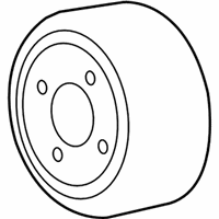 OEM Ford Mustang Pulley - 7R3Z-8509-A