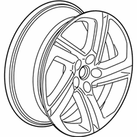 OEM 2018 GMC Terrain Wheel, Alloy - 22968932