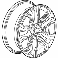 OEM 2018 GMC Terrain Wheel, Alloy - 22968933