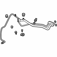 OEM 2009 Acura TL Pipe Assembly, A Air Conditioner - 80321-TK4-A51