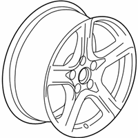 OEM 2018 Chevrolet Camaro Wheel - 22998072