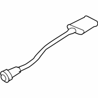 OEM 2007 Cadillac STS Rear Oxygen Sensor - 12610969