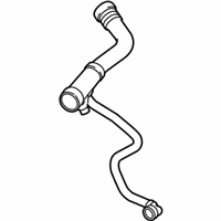 OEM 2016 BMW 428i Radiator Coolant Hose Upper - 17-12-7-625-382