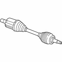 OEM 2017 Chrysler 200 Axle Half Shaft - 52123596AB