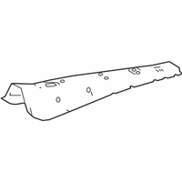 OEM 2011 Toyota RAV4 Center Floor Pan - 58113-42010