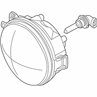 OEM 2001 BMW Z8 Headlight, High Beam - 63-12-8-377-303