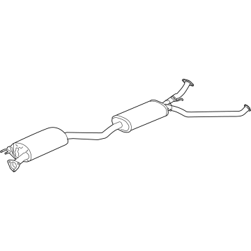 OEM 2021 Honda Ridgeline MUFFLER, EX - 18307-T6Z-A51