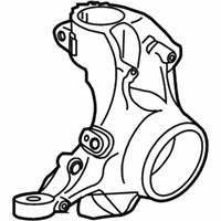 OEM 2010 BMW 550i Left Carrier - 31-21-6-768-315