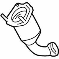 OEM Dodge Stratus Catalytic Converter - 4764639AC