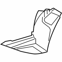 OEM BMW Z4 Cover, Wheel Housing, Front Left - 51-77-7-191-029