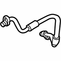 OEM 2012 Nissan Pathfinder Hose Flexible, High - 92490-ZS01A