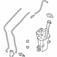 OEM Kia Sportage Reservoir & Pump Assembly - 98610D9700