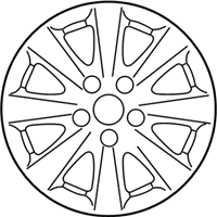 OEM 2007 Toyota Camry Wheel, Alloy - 42611-06370
