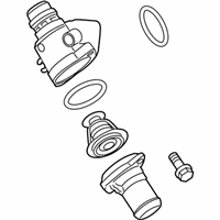 OEM 2013 Ford F-150 Thermostat Housing - BL3Z-8A586-F
