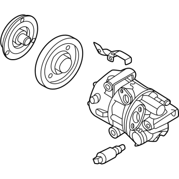 OEM 2021 Hyundai Elantra Compressor Assembly - 97701-AA250