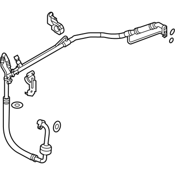 OEM 2022 Hyundai Elantra Tube Assembly-Suction & Liquid - 97777-AA450