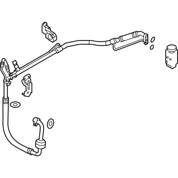 OEM 2021 Hyundai Elantra Tube Assembly-Suction & Liquid - 97775-AA450