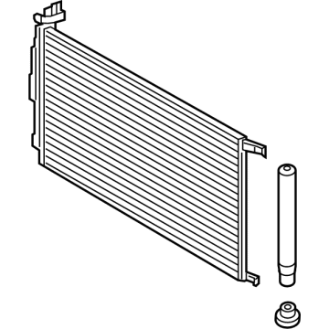 OEM 2022 Hyundai Elantra Condenser Assembly-Cooler - 97606-AA400