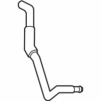 OEM 2000 Mercury Sable Overflow Hose - YF1Z-8075-AA