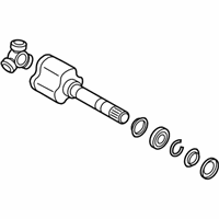 OEM 2012 Nissan Leaf Joint Assembly Outer - 39711-3NA0A