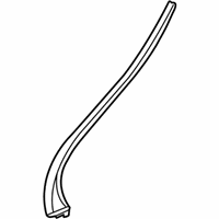 OEM 2015 Lexus LS460 Weatherstrip, Access Panel, Rear RH - 67873-50040