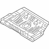 OEM 1998 Kia Sephia Panel-Center Floor - 0K2AA53720B