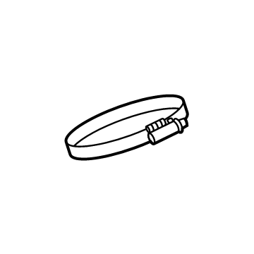 OEM BMW X6 Hose Clamp - 11-61-7-846-390