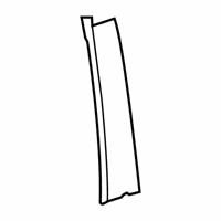 OEM 2020 Lexus ES350 MOULDING, RR Door Wi - 75761-06210