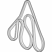 OEM Ford E-350 Econoline Club Wagon Serpentine Belt - F3UZ-8620-E