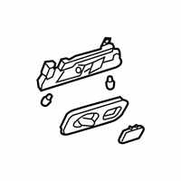 OEM 2020 Toyota Sienna Reading Lamp Assembly - 81360-08010-E0
