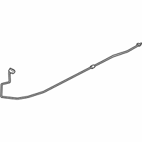 OEM BMW 740Li A/C Liquid Line Hoses - 64539242606